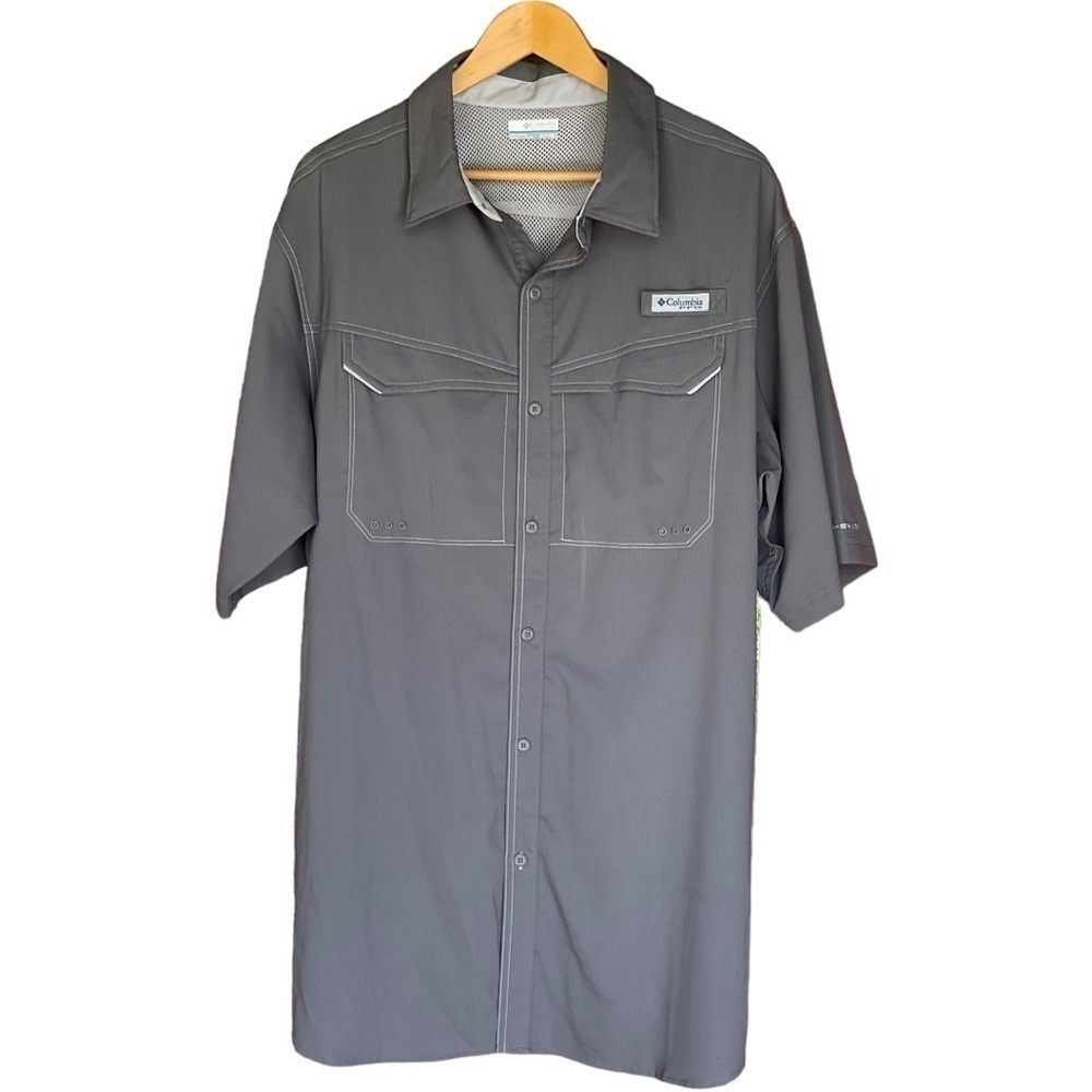 COLUMBIA FISHING SHIRT PFG OMNI-SHADE SIZE XLT/TGL